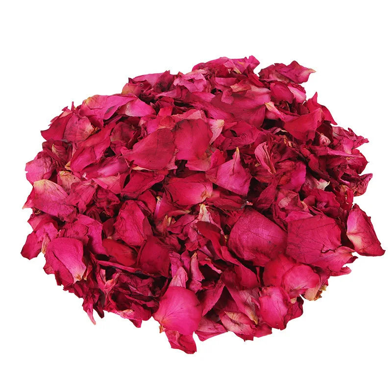 50g Romantic Natural Dried Rose Petals Bath Dry Flower Petal Spa Whitening Shower Aromatherapy Bathing Supply
