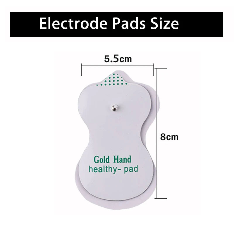 10/20PCS Electrode Pads Gel For Tens Acupuncture Massage Machine Slimming Pulse Ems Muscle Stimulator Massager Sticker