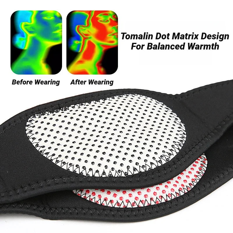 1Pcs One Piece Tourmaline Self-Heating Pads Magnet Cervical Neck Care Collar Far Infrared Relaxation Magnetic Neckband Self-Heat