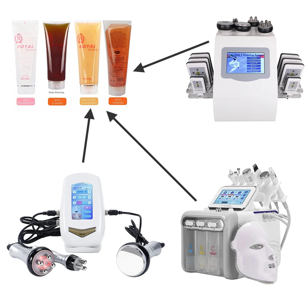 300g Beauty Machine Gel for 40K  Gel for RF  Slimming Radio Ultrasonic  Fat Burning Device Cavitation Body Frequency Conductive