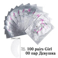 50pairs eye patches eyelash extension under eyelashes fake lashes stickers lash extension supplies patches for building eyelid