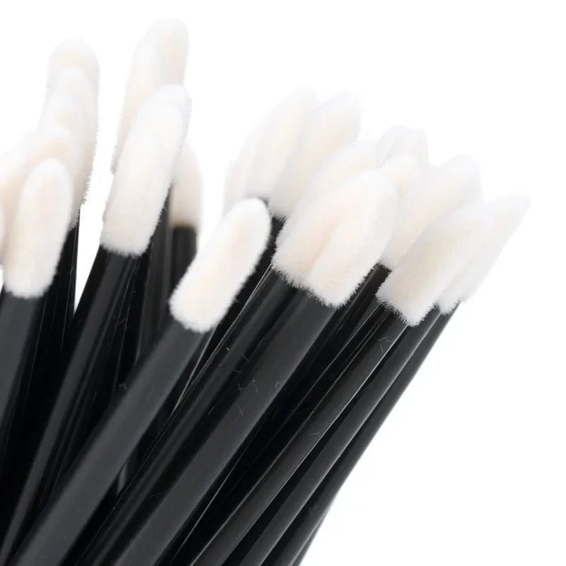 100Pcs Lip Brush Eyelash Extension Brush Makeup Brushes For Lash Extension Mascara Applicator Lipstick Wands Cosmetic Tools