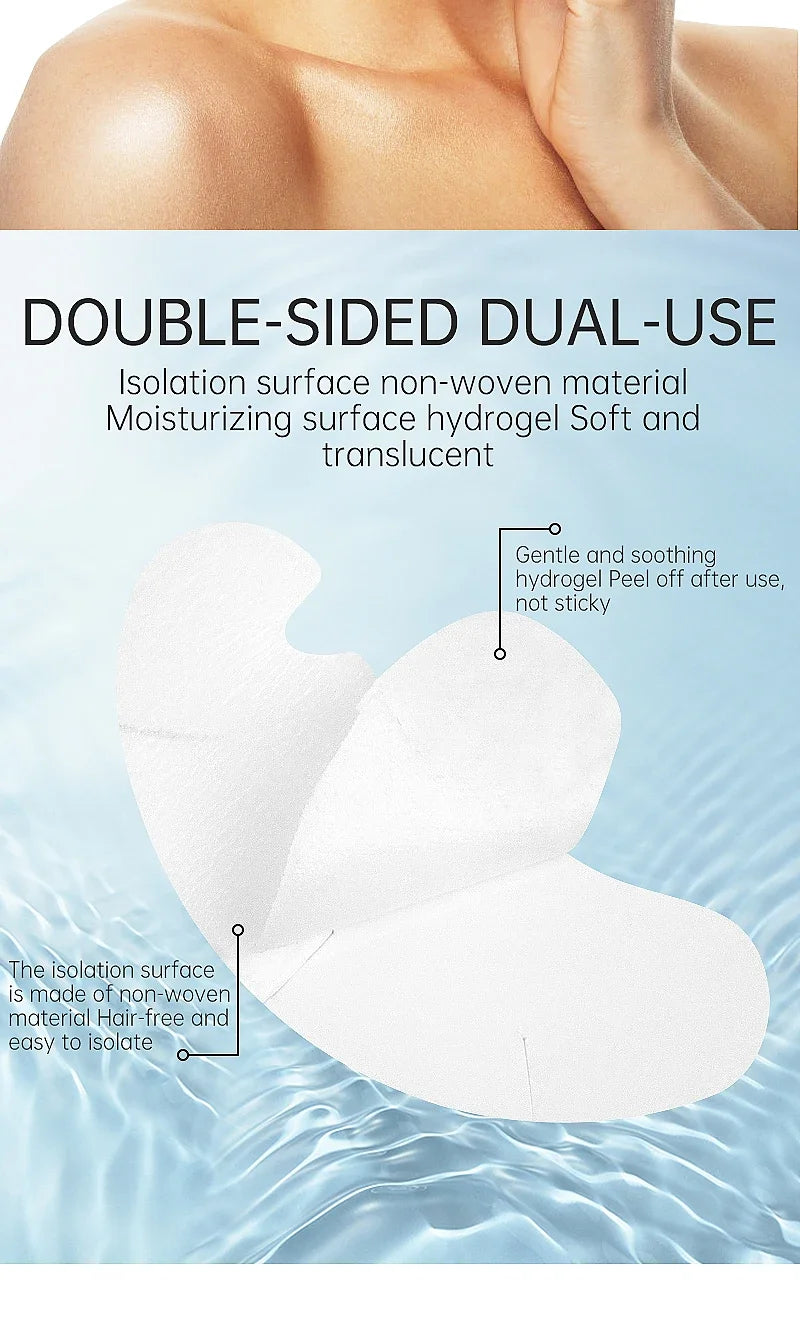 50-500 Pairs Eye Patches Eyelash Extension Under Eye Pads Makeup Lashes Patch Tip Stickers Pads For Eyelash Extension Supplies