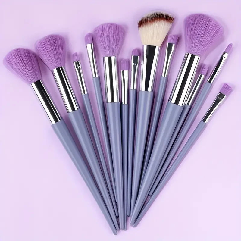 NEW 13PCS Makeup Brush Set Soft Fluffy Eye Shadow Foundation Blush Highlighter Concealer Brush Female Beauty Tool Christmas Gift