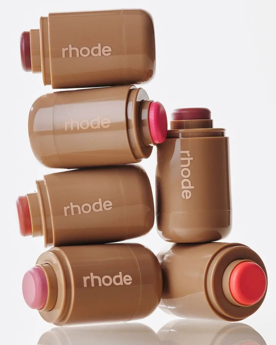 Brand Makeup Blusher Rouge Powder Pocket Blush Lipstick Cheek Hydrating Stick Natural Cream Lip Gloss Cheek Easy Apply Color