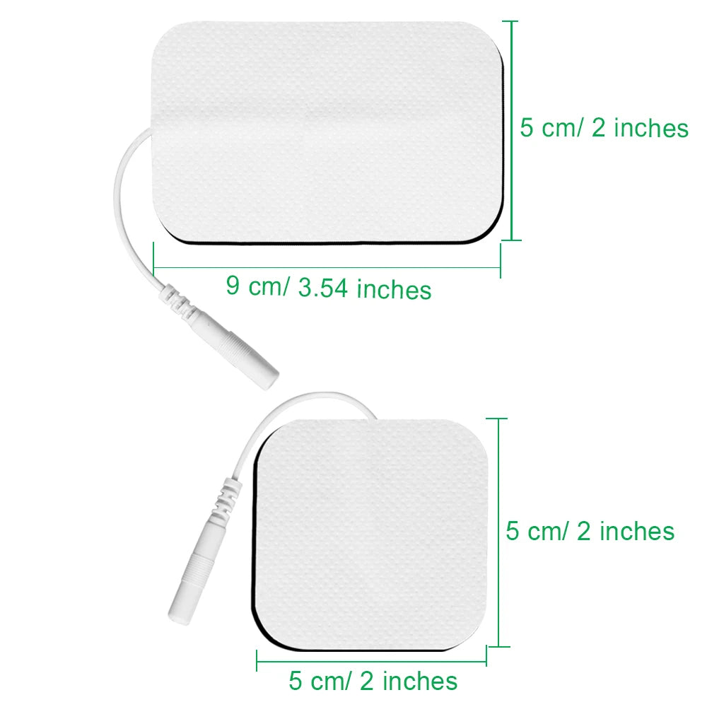 10/20/50Pcs Tens Electrode Pads Gel Self-adhesive Patches For Acupuncture Massager Slimming Pulse EMS Muscle Stimulator Sticker