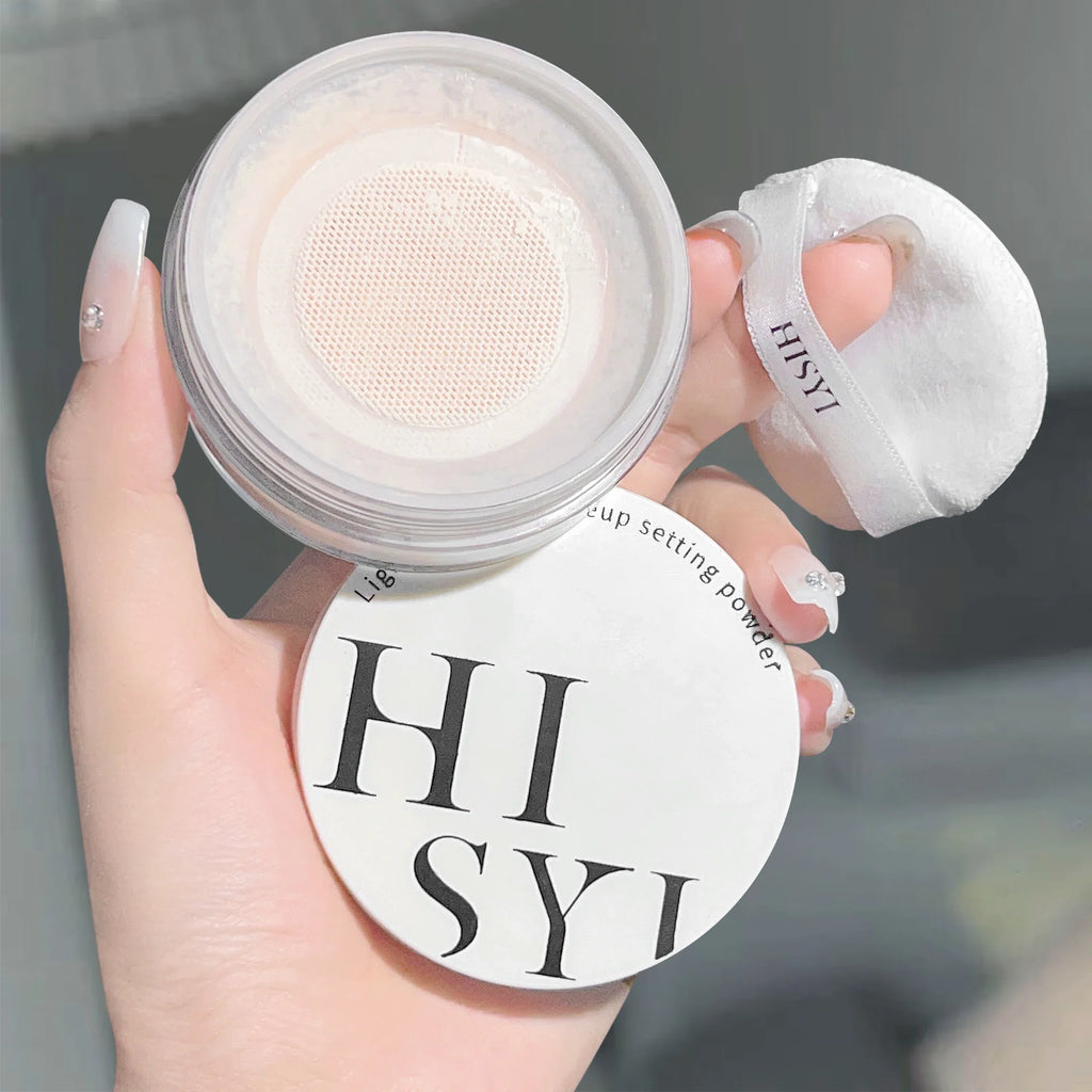 Light Air Loose Powder Transparent White Long lasting matte finish makeup Oil Control Cover flour cosmetics Korea