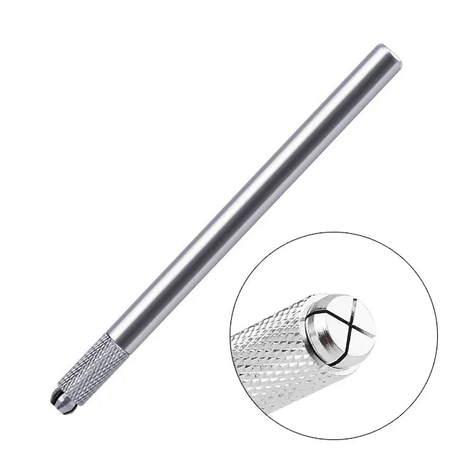 1pcs Manual Tattoo Pen Permanent Makeup Machine Microblading Pen for Lip Tattoo and Eyebrow Tattoo Tebori Pen for Tattoo Artist