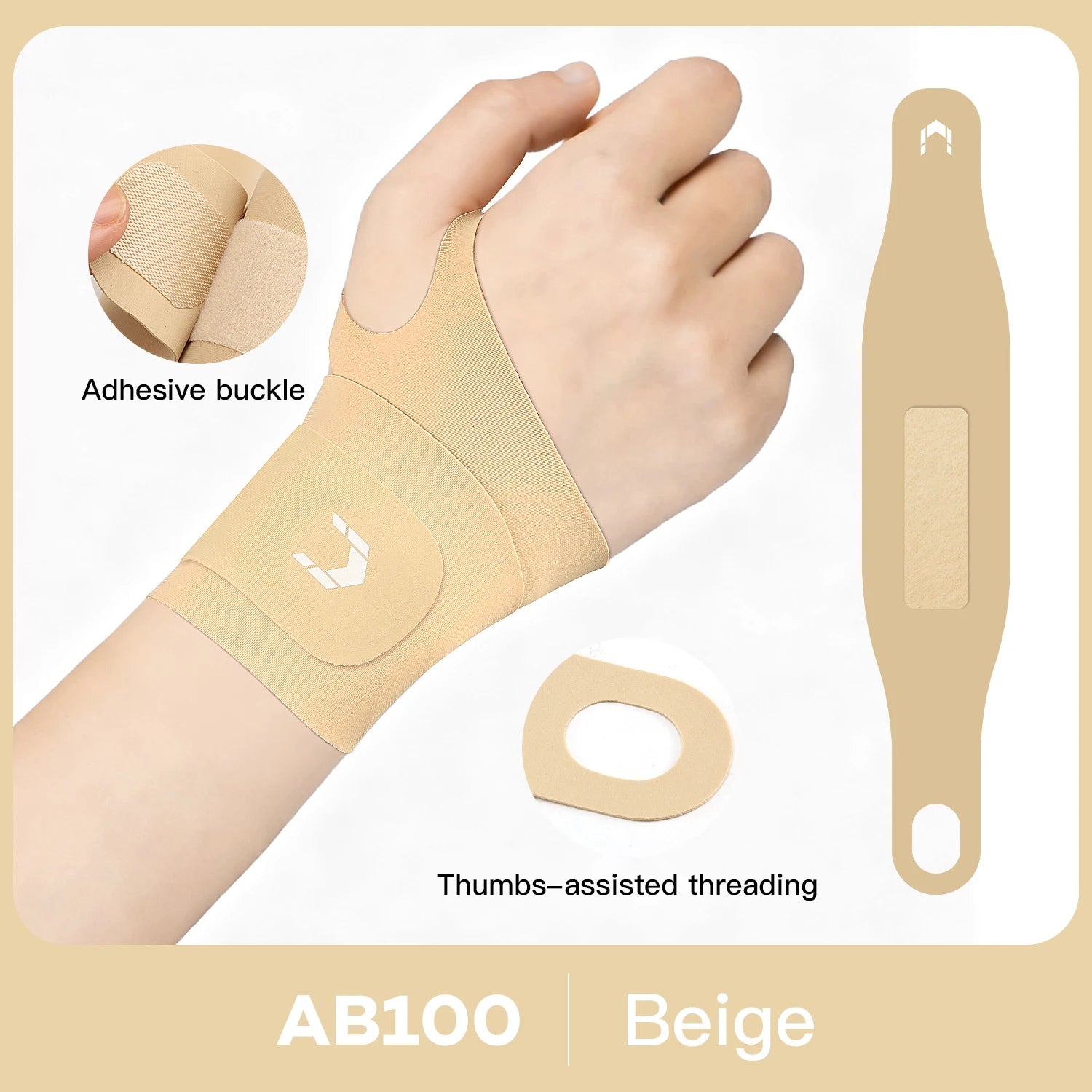 1PC Flexible Splint Wrist Thumb Support Brace for Tendonitis Arthritis Breathable Thumb Protector Guard Fits Right and Left Hand