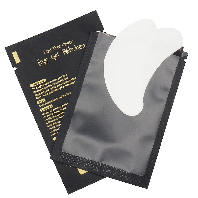 50-500 Pairs Eye Patches Eyelash Extension Under Eye Pads Makeup Lashes Patch Tip Stickers Pads For Eyelash Extension Supplies