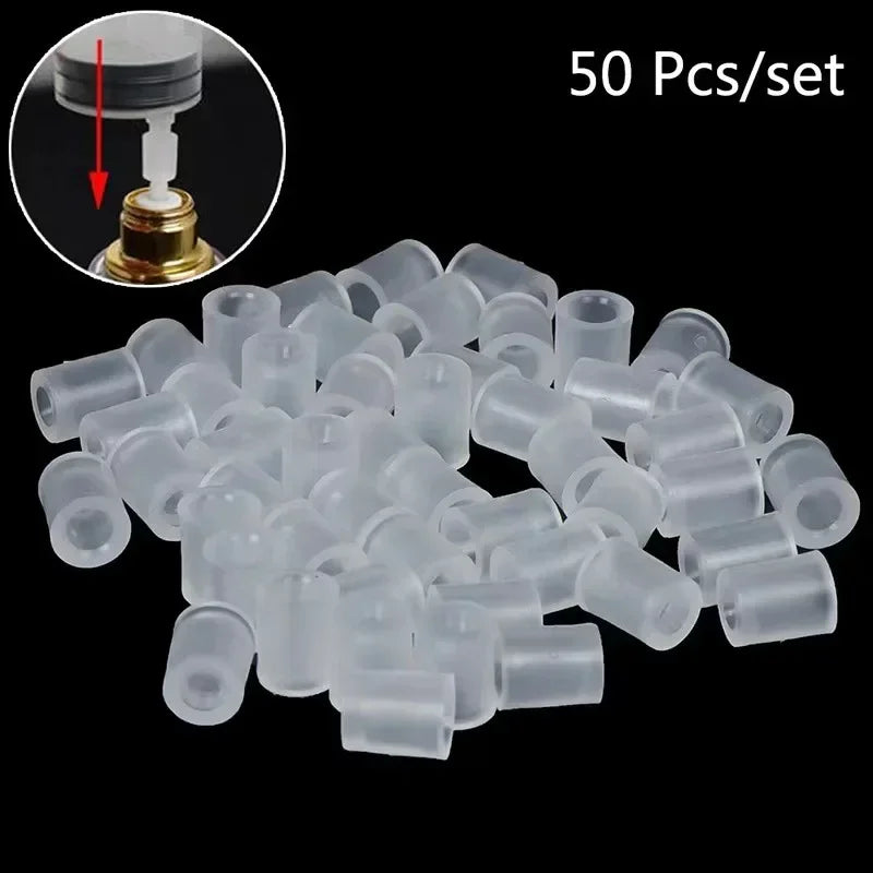 10-50pcs Perfume Dispenser Tools Syringe Special Needle Perfume Converter Perfume Adapter Dispenser Mini Portable Dispenser Tool