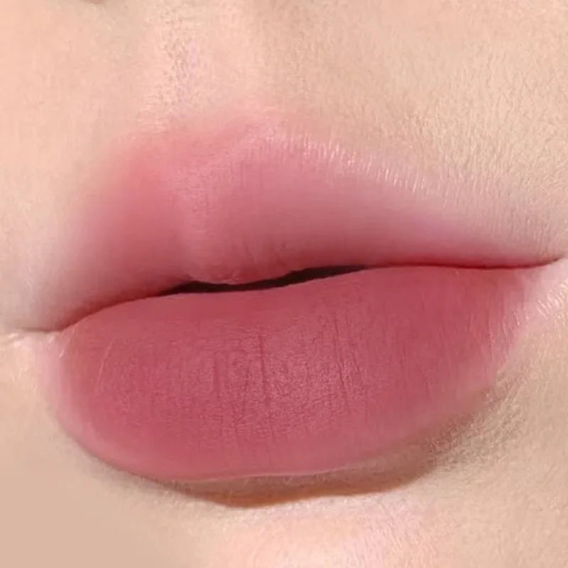 6-color Matte Velvet Lipstick Silky Texture Without Drying Easy To Apply Long-lasting Non-stick Velvet Mist Lipstick