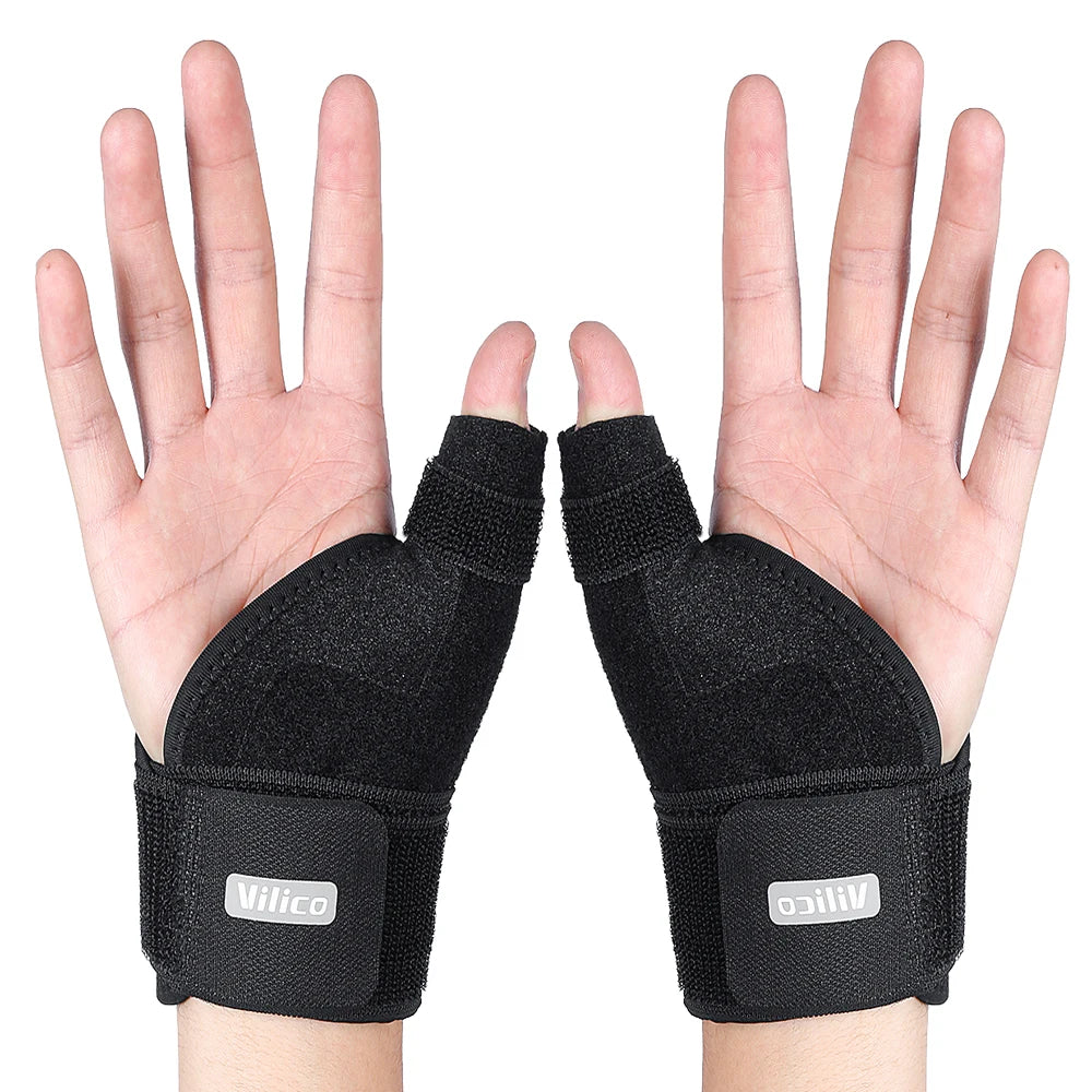 1PC Flexible Splint Wrist Thumb Support Brace for Tendonitis Arthritis Breathable Thumb Protector Guard Fits Right and Left Hand