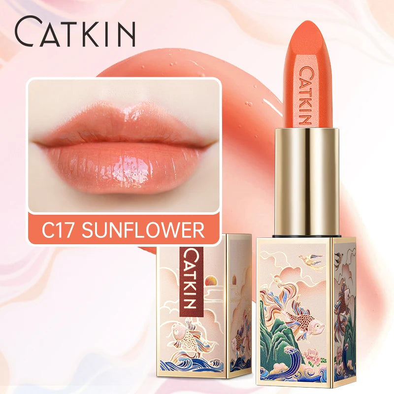 CATKIN SPARKLING LIP BALM MOONLIGHT COLOR-CHANGING LIP STICK - NEW SERIES
