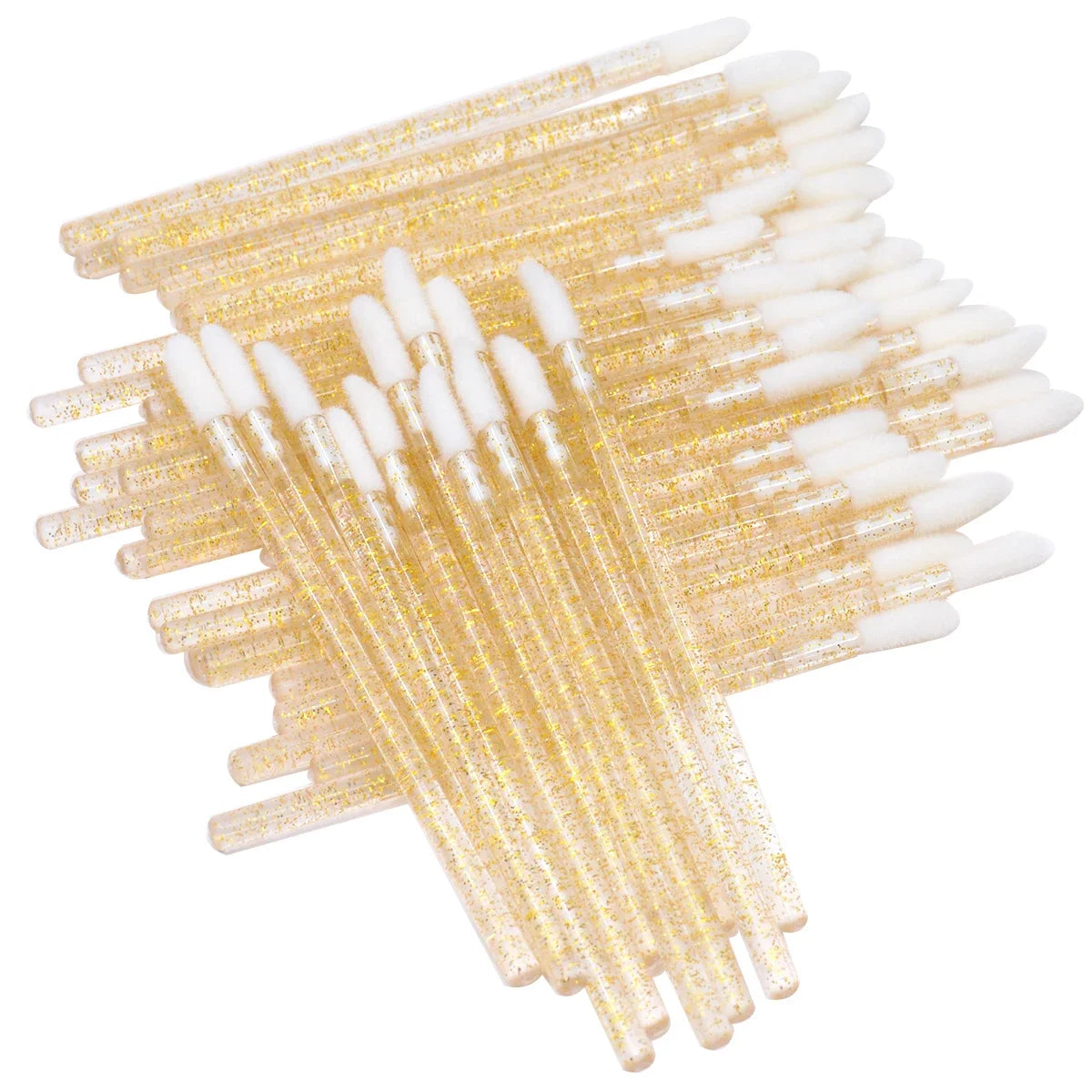 100Pcs Disposable Lip Brush Eyelash Extension Makeup Brushes Lash Extension Mascara Applicator Lipstick Wands Cosmetic Tools