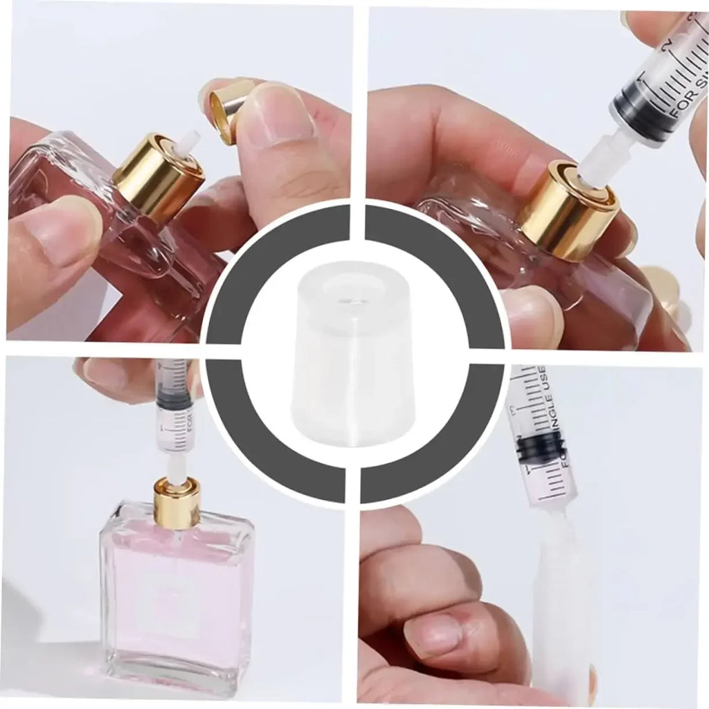 10-50pcs Perfume Dispenser Tools Syringe Special Needle Perfume Converter Perfume Adapter Dispenser Mini Portable Dispenser Tool