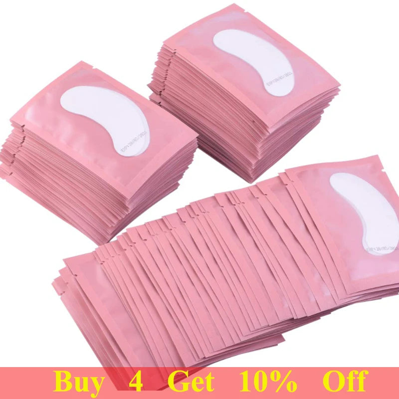 50pairs eye patches eyelash extension under eyelashes fake lashes stickers lash extension supplies patches for building eyelid