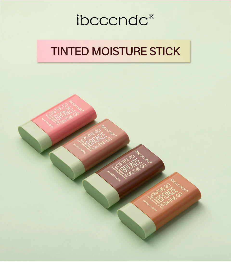 Multi-function Blush Stick Face Makeup Waterproof Easy Color Rouge Blusher Cream Contour Rendering Brightening Contour Makeup