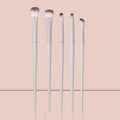 5/9/10pc Professional Eye Makeup Brush Set, Ultra-Thin Blade Eyeliner Brush, Nose Shadow Highlight Brush, Eye Smudge Brush Set