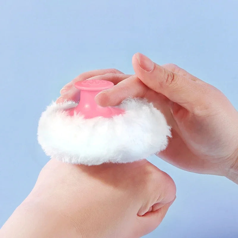 High Quality Powder Puff Set with Case, Sponge Puff for Face & Body Loose Powder
