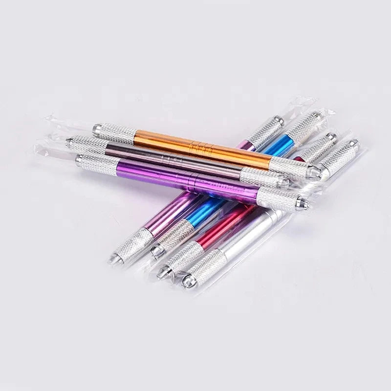 1pcs Manual Tattoo Pen Permanent Makeup Machine Microblading Pen for Lip Tattoo and Eyebrow Tattoo Tebori Pen for Tattoo Artist