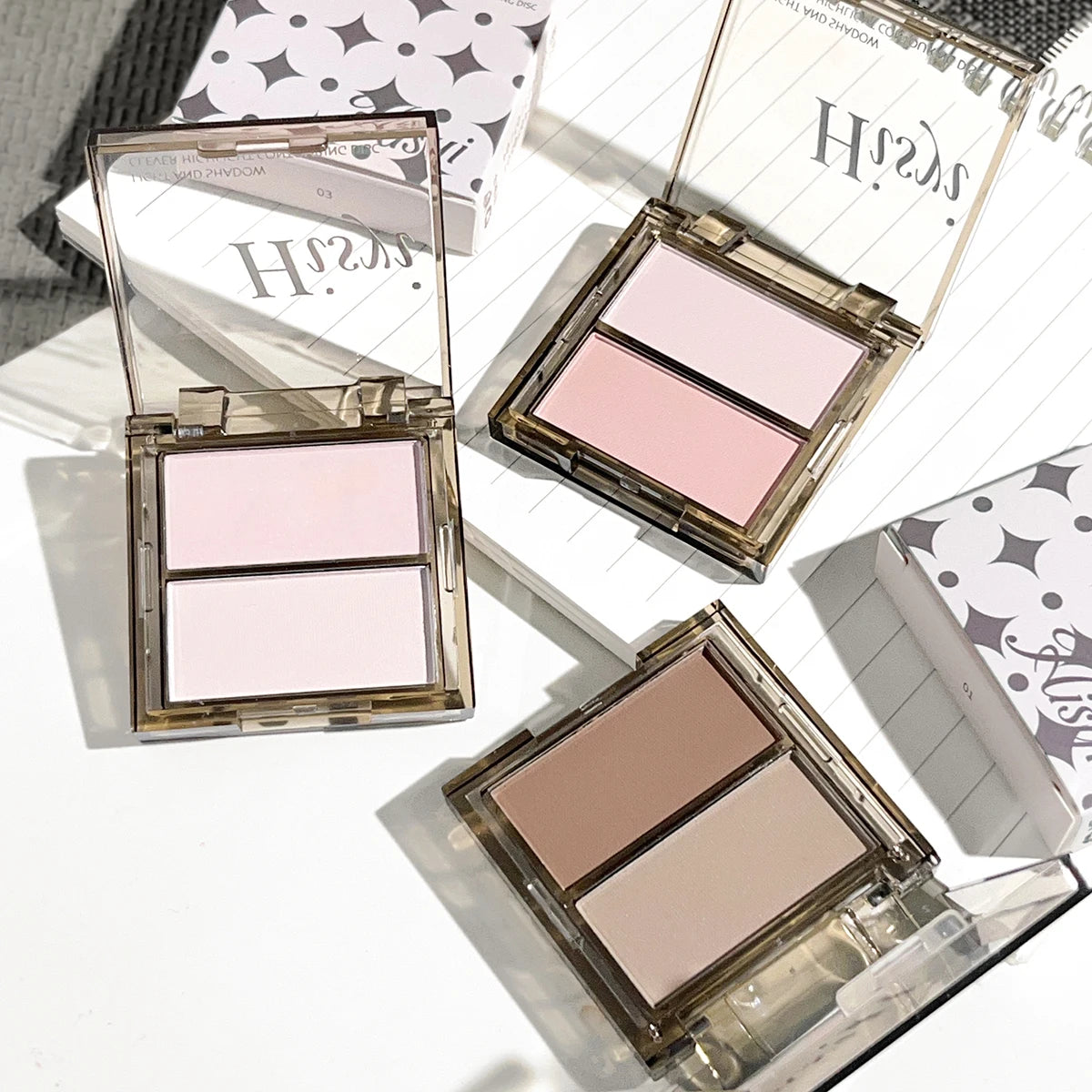 Repair plate High-light repair plate Integrated plate Matte pearl light brightening natural three-dimensional shadow plate