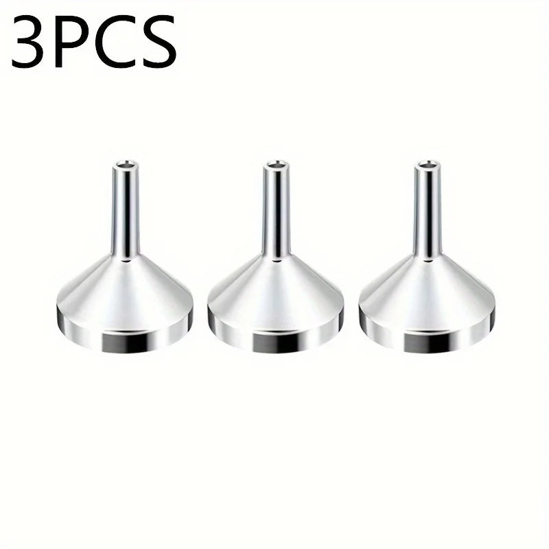 1/3/5pcs Refillable Perfume Bottle Funnel, Mini Perfume Travel Bottle Refillable, Bottom Fill Perfume Dispenser