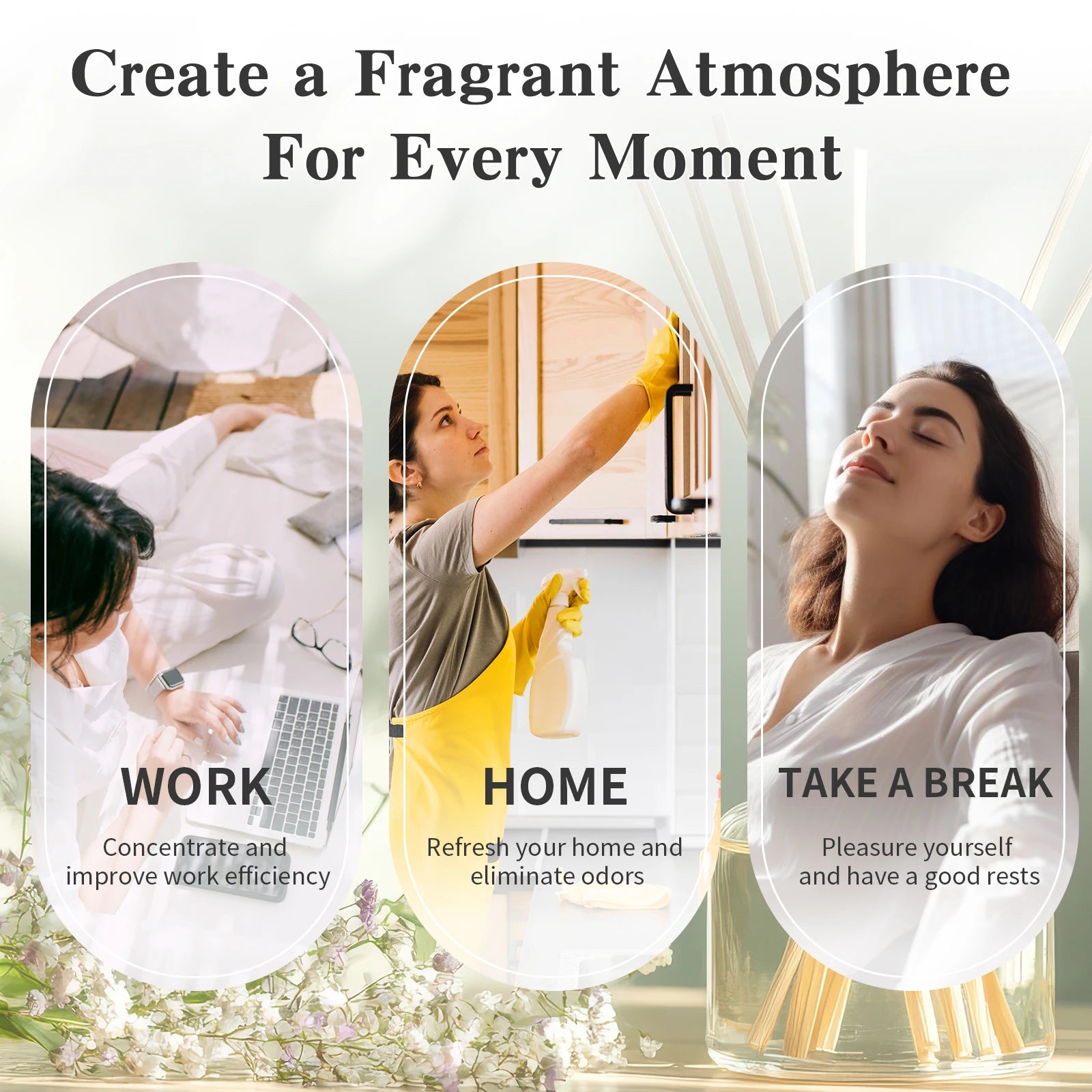 PHATOIL 10ml/100ml Aromatherapy Fragrance Oil Sea Breeze Japanese Magnolia Bubble Gum Baby Powder Angel 1PCS Fragrance Aroma Oil