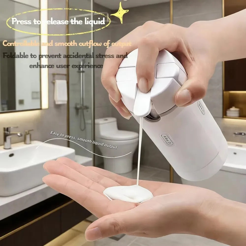 4-in-1 Travel Refillable Bottles, Portable Toiletries and Cosmetics Containers for Shampoo, Body Wash, Travel Storage Bottles