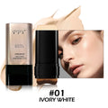 Dual-Head Foundation Stick | Built-in Brush, One-Step Application & Touch-Up, Lightweight & Long-Lasting, No Cakey