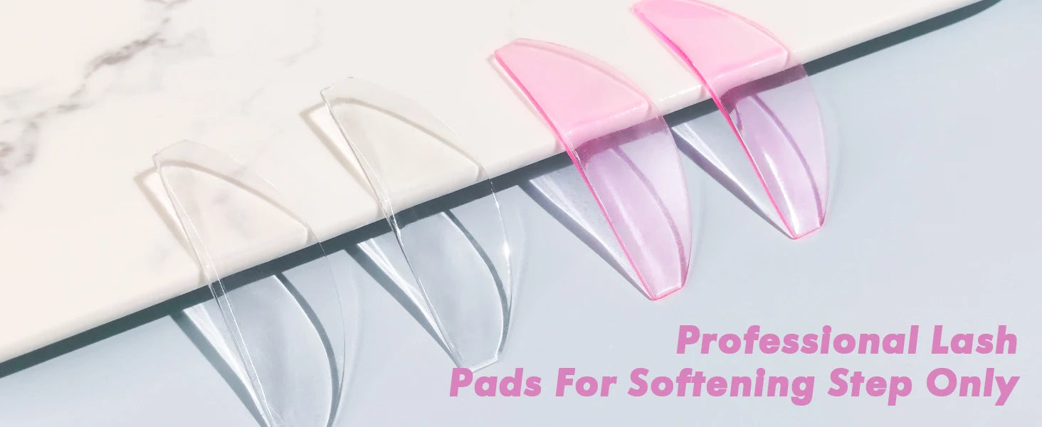 PERMANIA Silicone Lash Perm Pads Softening Lifting Lashes Rods Shield Self-Adhesive 3D Eyelash Curler Accessories Makeup Tool