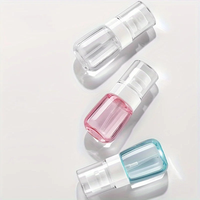 2/4PCS Refillable Spray Bottles 30/60/80ml Alcohol Atomizer Mini Fine Mist Liquid Containers Skin Care Makeup Travel Accessorie
