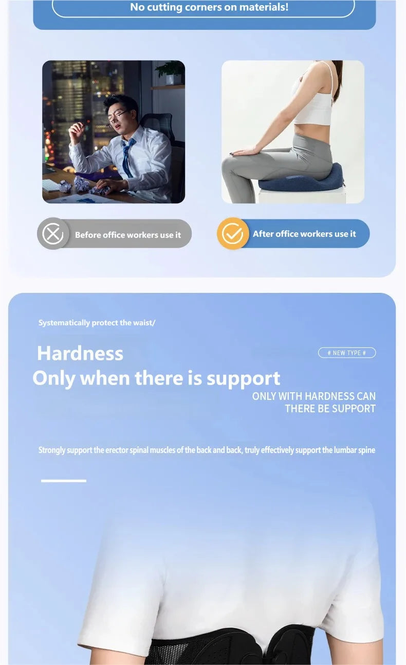 Lumbar Back Support Brace Breathable Mesh Waist Support Belt with Lumbar Panel Compression Strap for Daily Posture Support