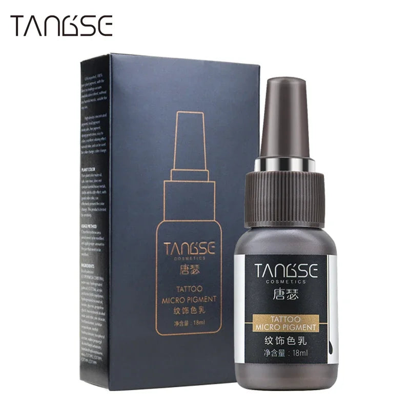 18ml Microblading Pigments Professional Tattoo Ink Set Permanent Makeup Eyebrow Lips Eyeline Tattoo Color Body Beauty Art Tool