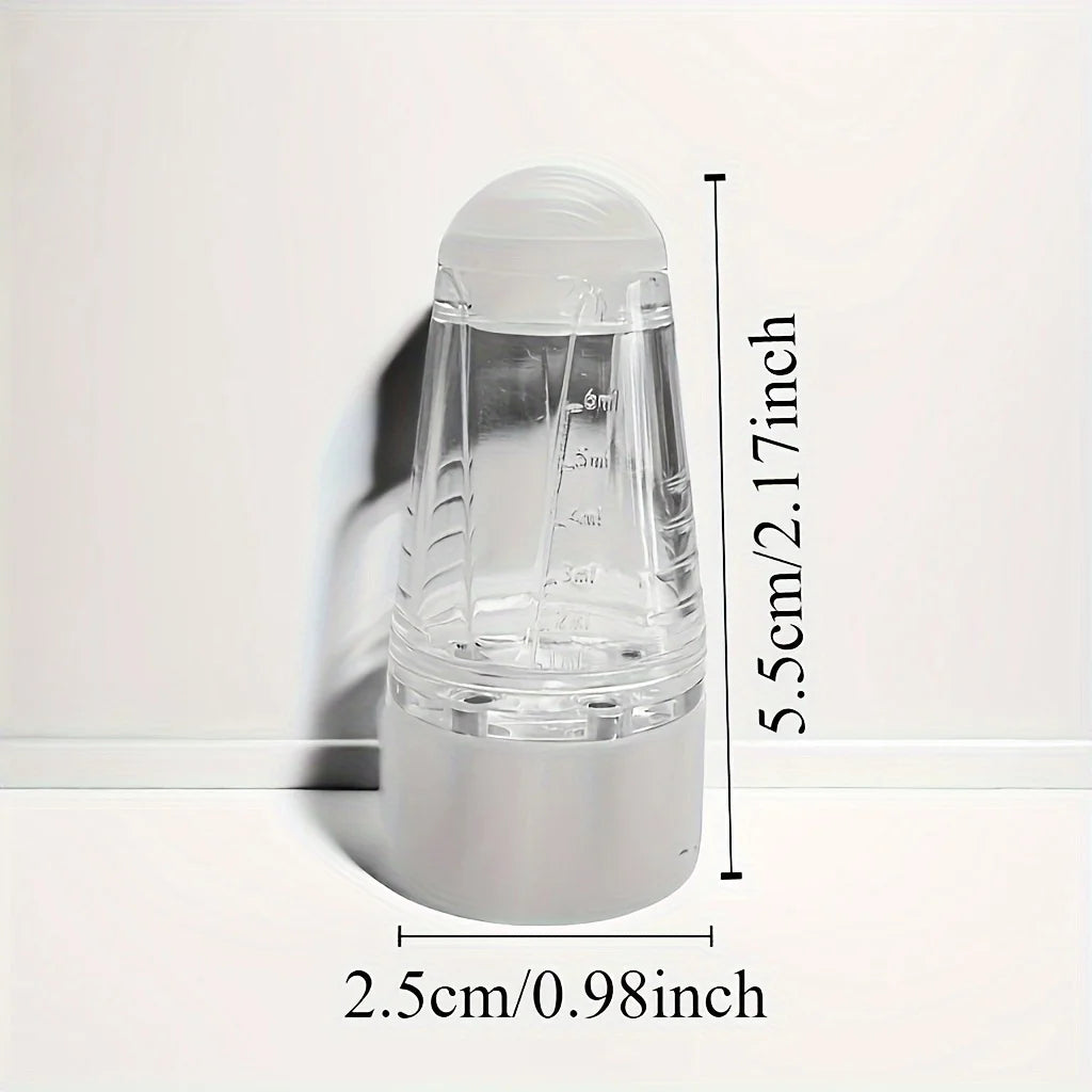 Scalp Applicator Comb, Hair Scalp Oil Applicator, Mini Portable Head Essential Oil Roller Ball Massage Fixing Liquid Guide Comb