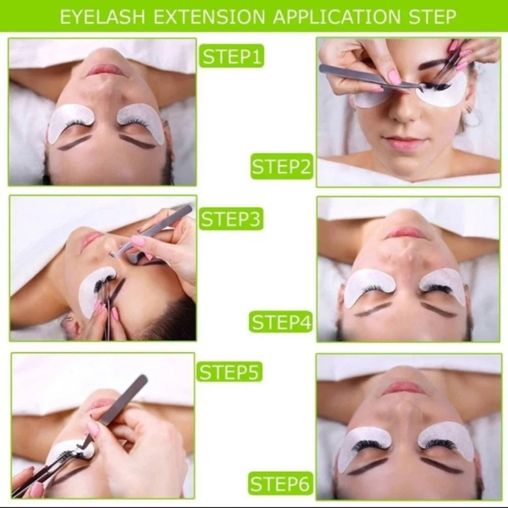 50pairs eye patches eyelash extension under eyelashes fake lashes stickers lash extension supplies patches for building eyelid