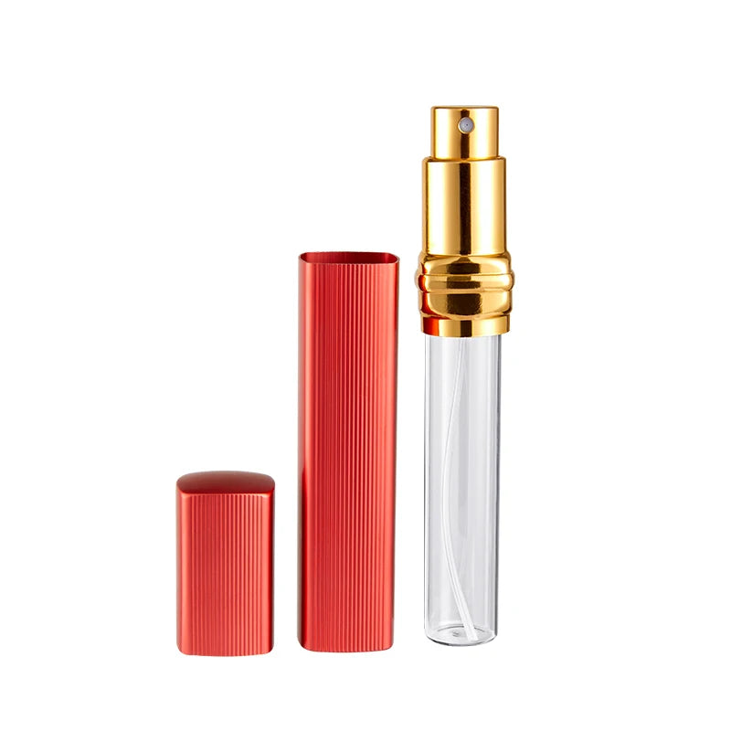 Perfume bottle 12ml high-grade perfume dispenser bottle ultra-fine spray portable travel spray bottle glass inner empty bottle