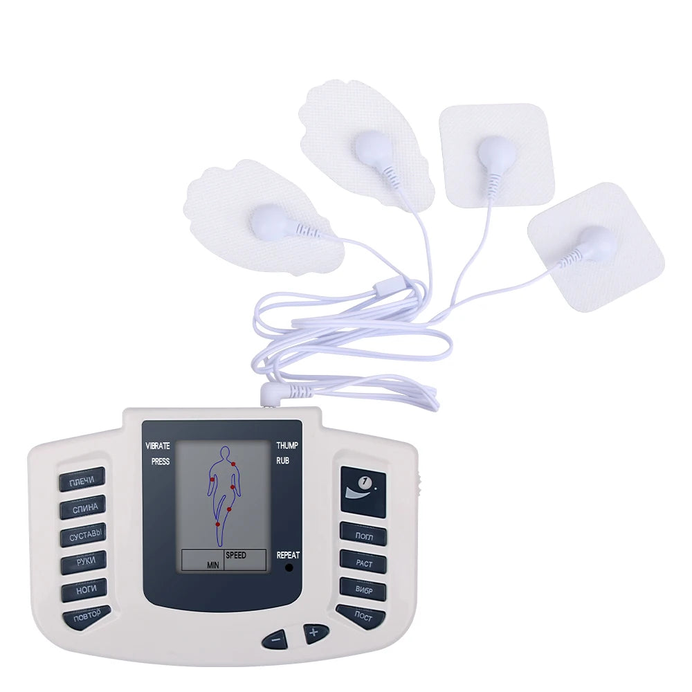 2.5mm Pin Connectors 2/4-Way Lead Wires for Electronic Muscle Stimulator Electrode Pads Connection TENS Unit Massage Lead Wires