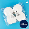 300/600/1200Pcs Pearl Pattern Makeup Remover Cotton Facial Cleaning Thick Cotton Pad Women Travel Makeup Remover For Dry Wet Use