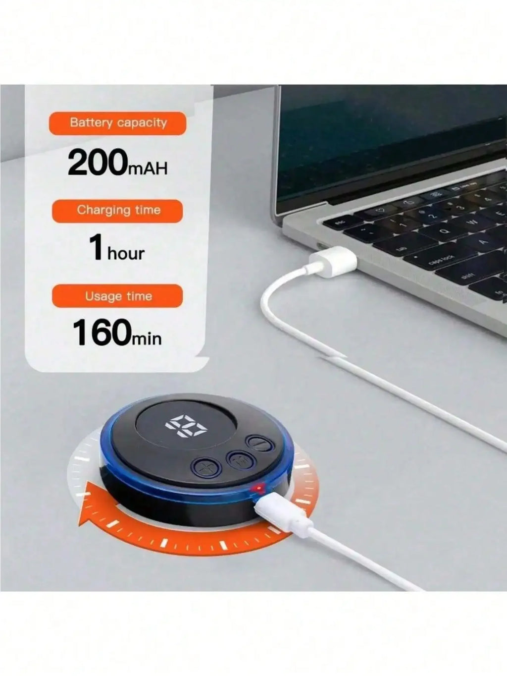 2026 1PC Abs Stimulator, Muscle Toner, Portable Muscle Trainer, Intelligent Wireless Fitness Apparatus Rechargeable