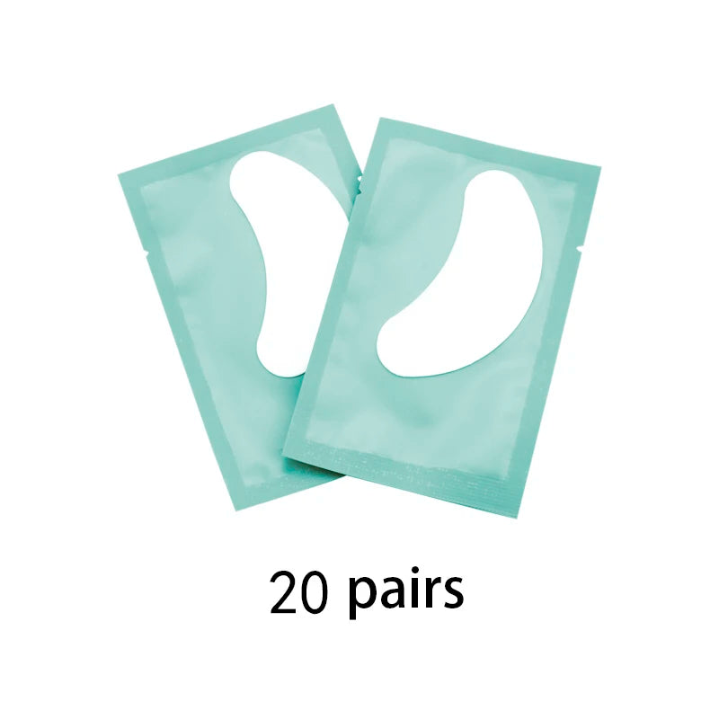 20/50/100pcs Eye Patches Eyelash Extension Under Eye Pads Makeup Eyelash Patches Tip Stickers Pads For Eyelash Extension Makeup