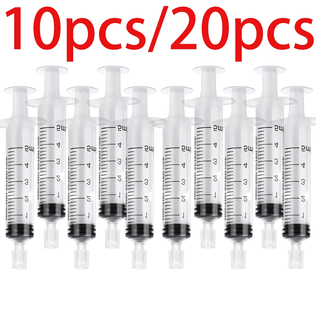 10/20pcs 5ml syringe plastic perfume dispenser tool refills cosmetics for quantitative distribution of refillable bottles QIWU