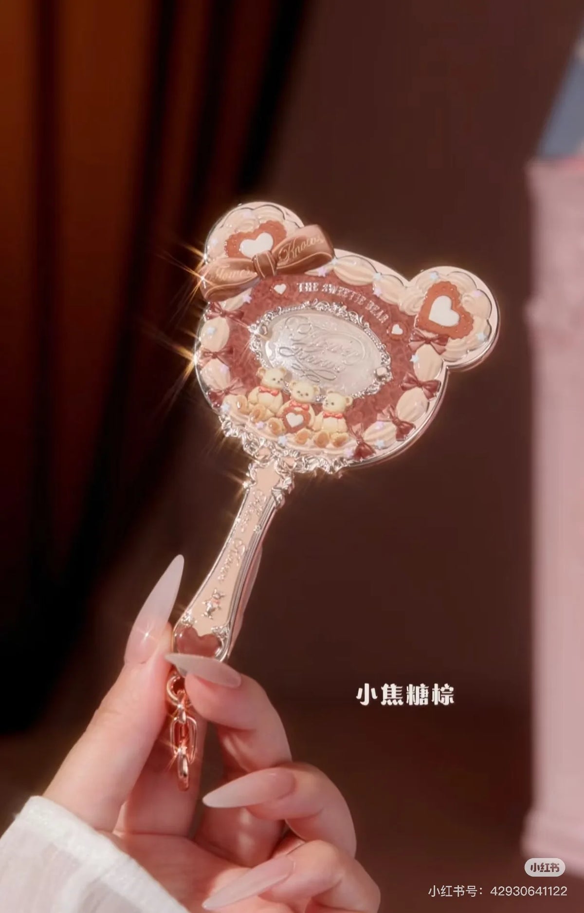 Flower  Knows Strawberry Cupid Hand Mirror Flowerknows Makeup Mirrors Vintage Mirror