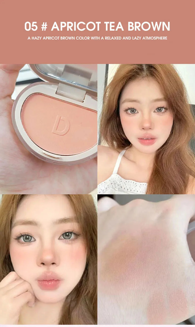 DaimAnpu monochrome honey powder powder blusher, high gloss, natural brightening, rouge setting, powder blusher cream