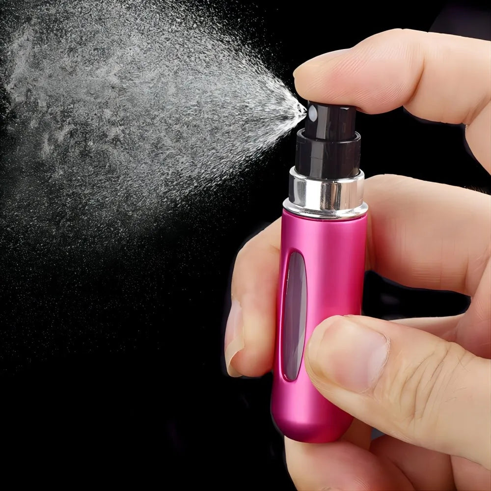 1/5Pcs Travel Perfume Bottle Refillable Portable Mini Atomizer Spray Refill Bottle Women Pocket Dispenser Cologne Sprayer 5ml