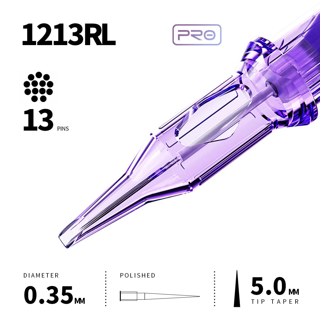 Mast Pro Tattoo Cartridge Needles PMU 1RL 3RL Precision for Tattoo Permanent Makeup Micropigmentation Eyelinver Lips Eyebrows