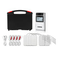 Digital TENS Unit Machine 4-Channel Tens Electrostimulator Rechargeable Body Muscle Stimulator with 20 Intensity for Pain Relief