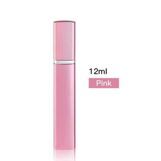 Perfume bottle 12ml high-grade perfume dispenser bottle ultra-fine spray portable travel spray bottle glass inner empty bottle
