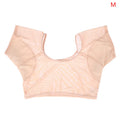 Underarm Sweat Pad Vest Absorbent Deodorant Pad Women T-shirt Shape Sweat Pads Reusable Washable Transparent Mesh Ultrathin