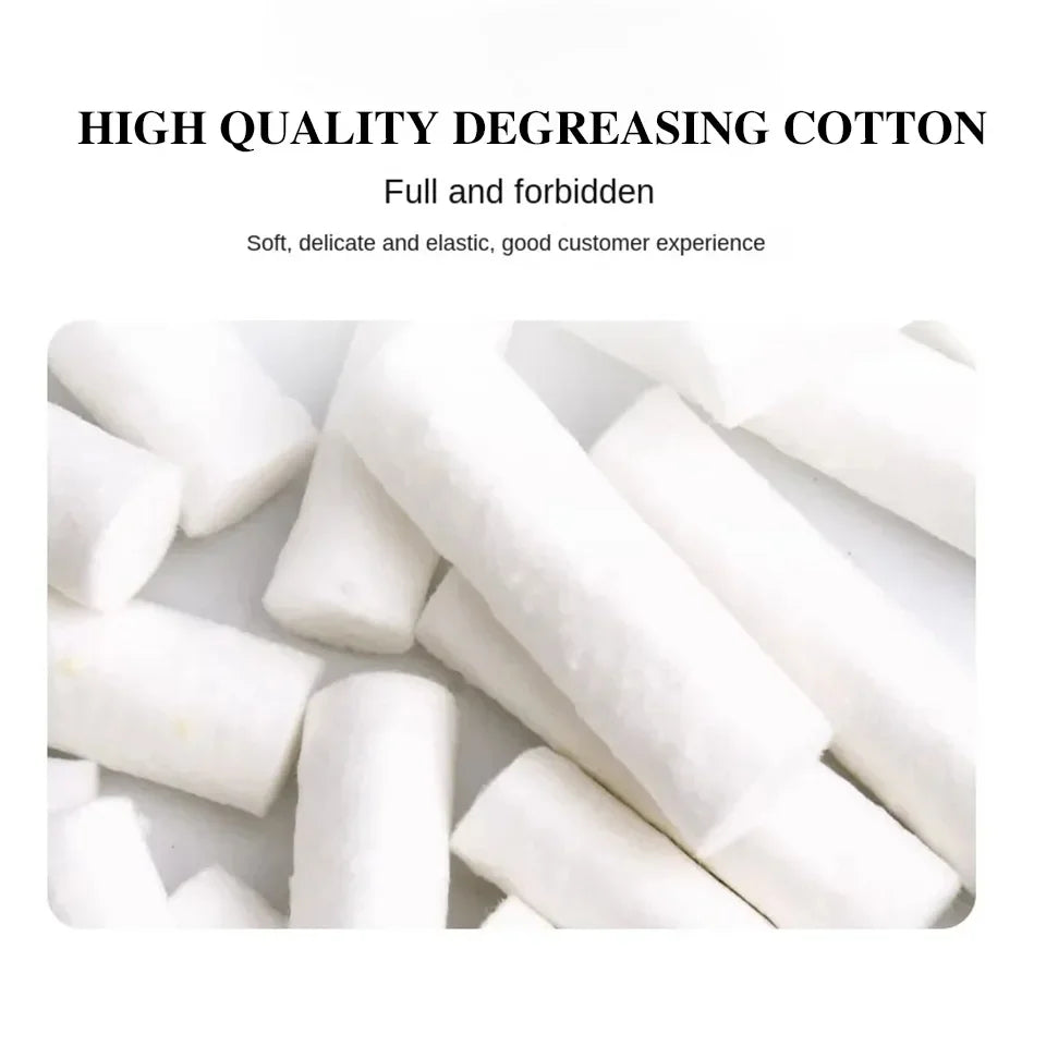 100PCS/box Disposable Lip Tattoo Skin Stretching Cotton Stick With Box Semi-Permanent Makeup Lip Embroidery Blush Recovery Tools